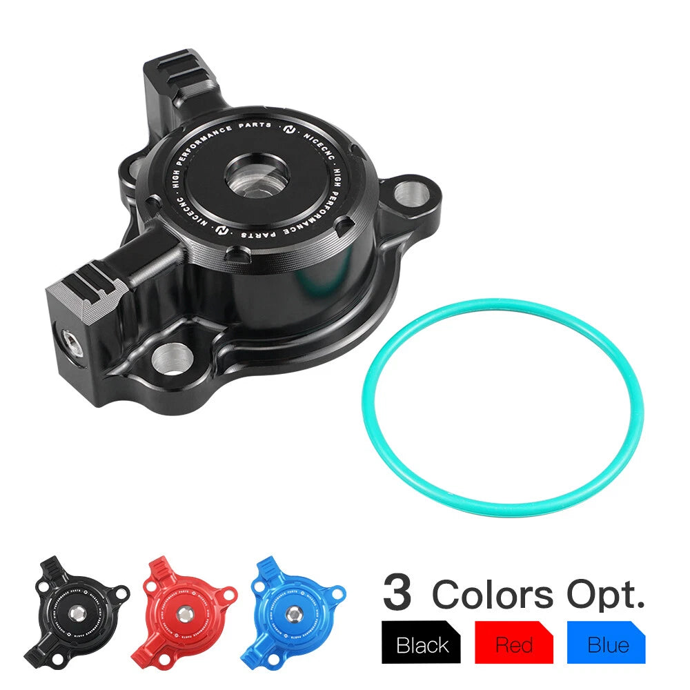 NICECNC Transparent Oil Filter Cover for Yamaha YFZ450R (2008–2023)