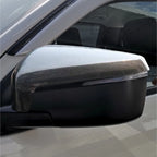 Carbon Fiber Black Mirror Cover Trim for Isuzu D-Max, MU-X (2020-2022)