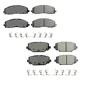 Brake Pads Kit for Chrysler Dodge VW Ram (Akebono ProACT)