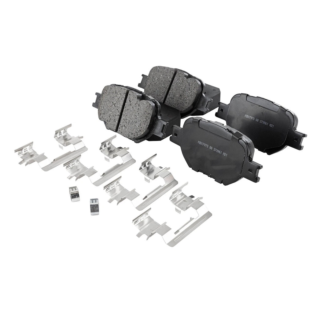 Brake Disc and Pad Kit for Scion tC (2005–2010) Front Set