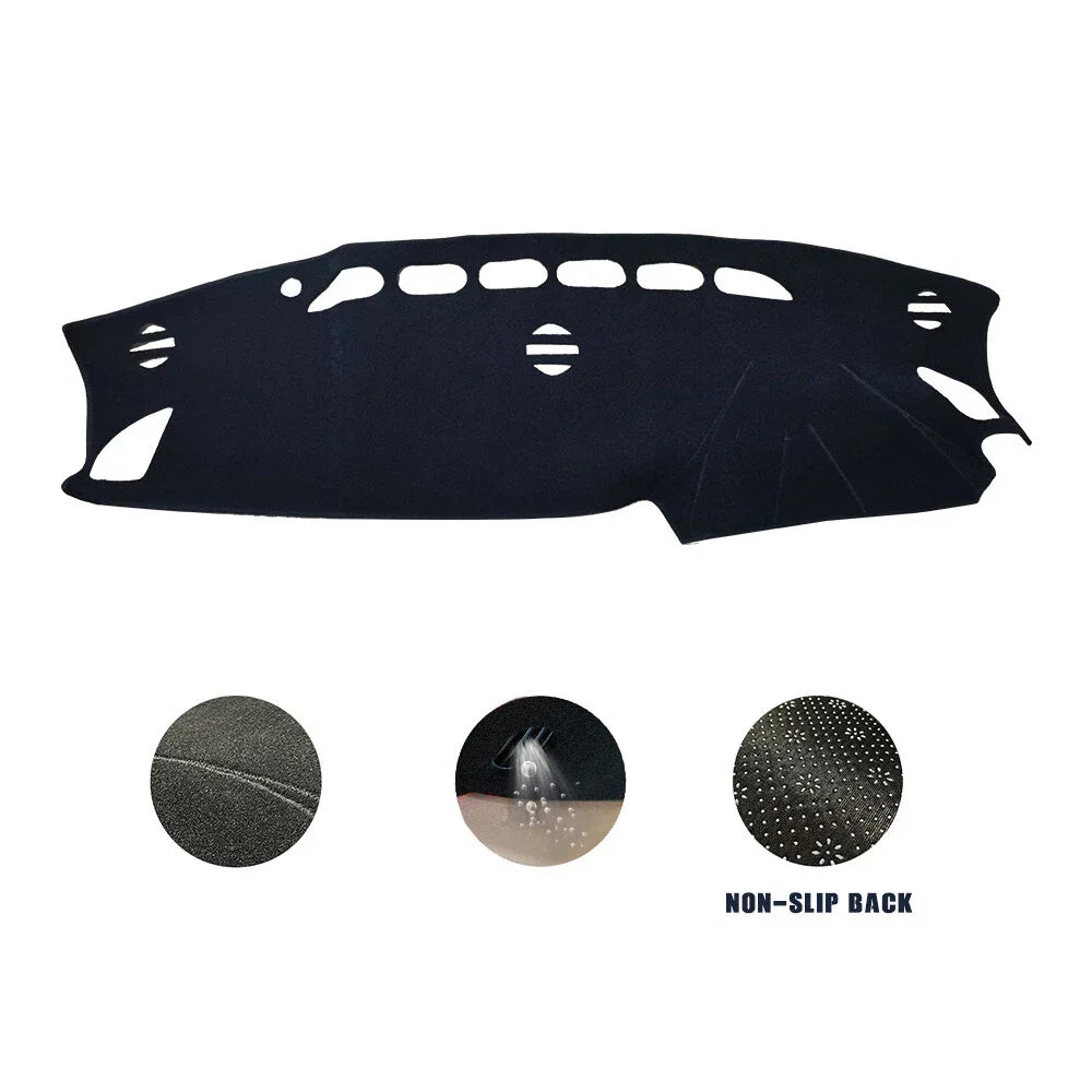 Non-Slip Dash Mat for Mazda CX-5 2012-2017 Dashboard Cover Black