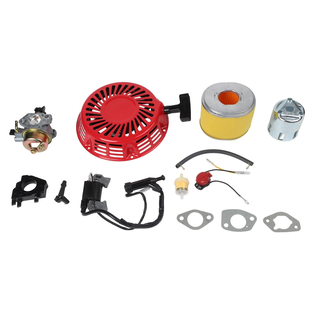 Replacement Carburetor & Recoil Starter Kit for Honda Series Engines