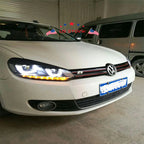 LED Headlights for VW Golf 6 GTI MK6 (2010–2014) DRL Upgrade