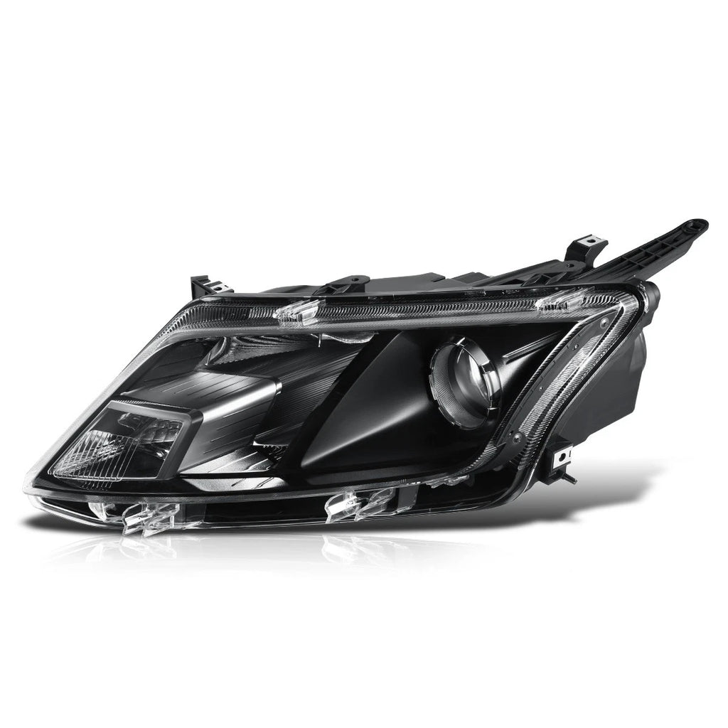 Driver Side Projector Headlight Lamp for Ford Fusion (2010–2012) Black
