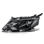 Driver Side Projector Headlight Lamp for Ford Fusion (2010–2012) Black
