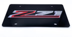 Acrylic Premium Black License Plate for Chevrolet Z71 (2014–2024)