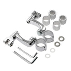 Highway Foot Pegs Mount Clamps for Harley Touring Glide Sportster