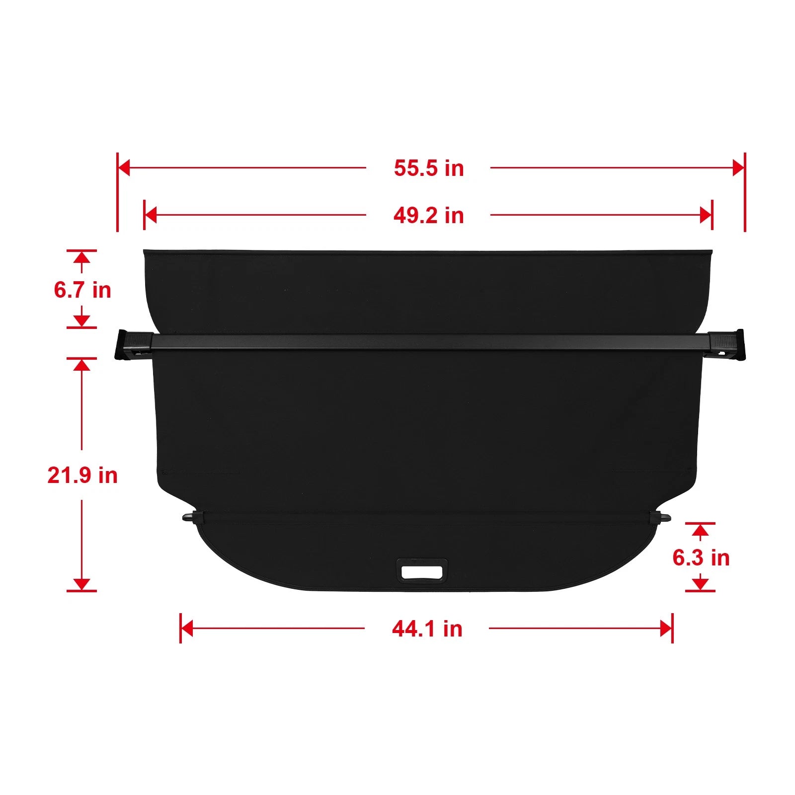 Retractable Cargo Cover for Porsche Cayenne (2011–2018)