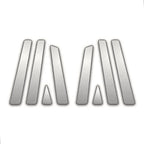 Chrome Pillar Post Covers Kit for Toyota Venza (2009–2015)