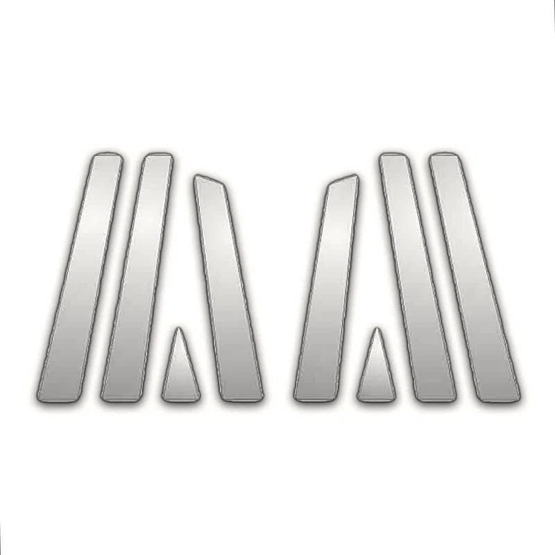Chrome Pillar Post Covers Kit for Toyota Venza (2009–2015)