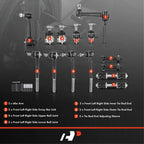 Set of 14 Front Ball Joints Sway Bar Links Tie Rods for Chevy Astro GMC Safari (1995–2005)