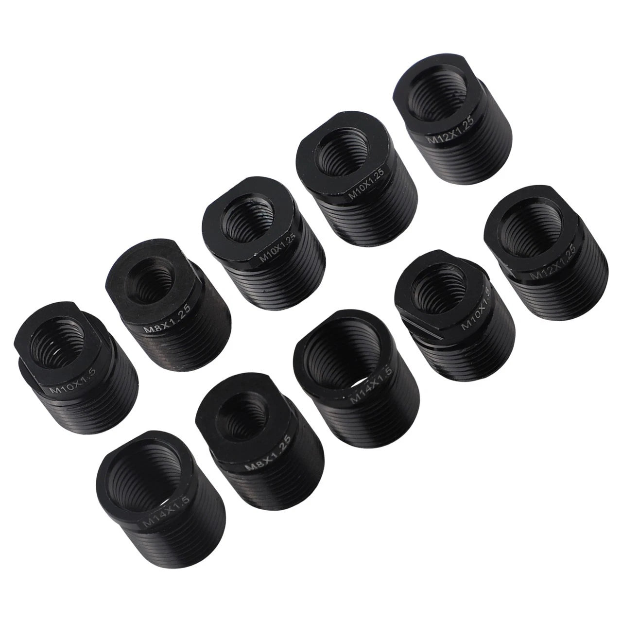 10Pcs Gear Shift Knob Adapters for Vehicle Fitment