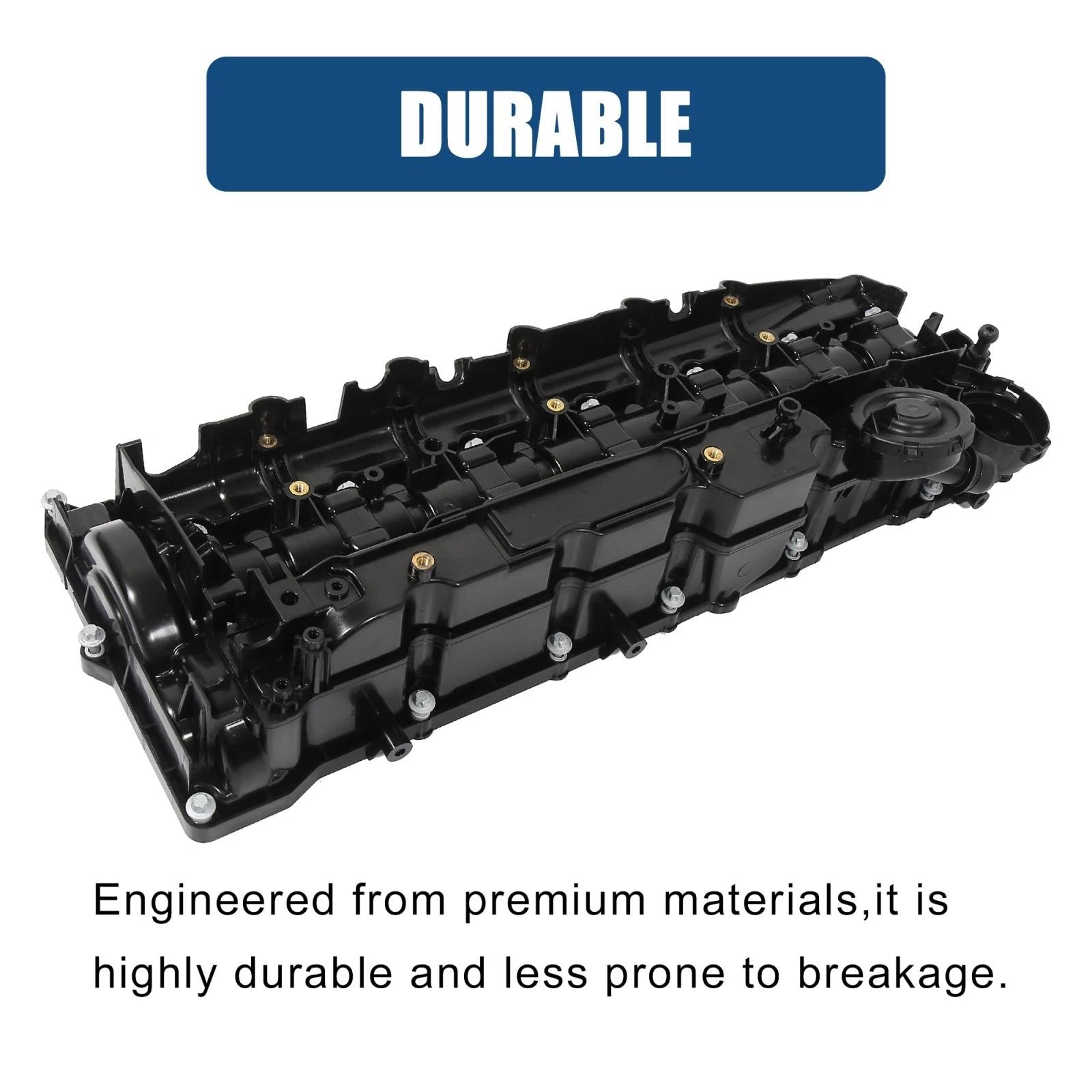 Set of 2 Camshaft Engine Valve Covers for BMW 740Ld XDrive (2015) 11127823181