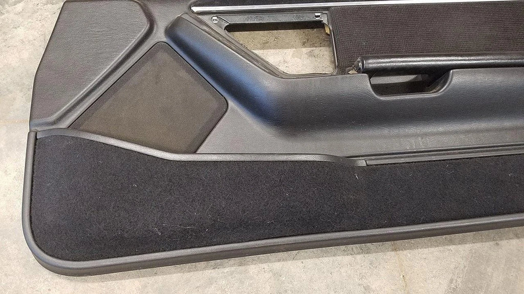 Door Panel Black RH Passenger for Ford Thunderbird Cougar (1989–1990)