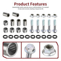 Swing Arm Linkage Bearing Kit & Bolt Nut for Honda TRX400X (2009–2014)