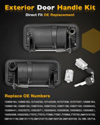 Exterior Door Handle Set for Chevy GMC C1500 (1988-2000)