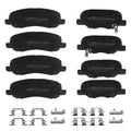Set of 4 Ceramic Brake Pads for Mitsubishi Outlander/RVR (2013–2019)