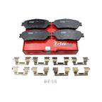 Set of 4 TRW Pro Ceramic Slotted Brake Pads for Lexus ES300 ES330 (2002–2006)