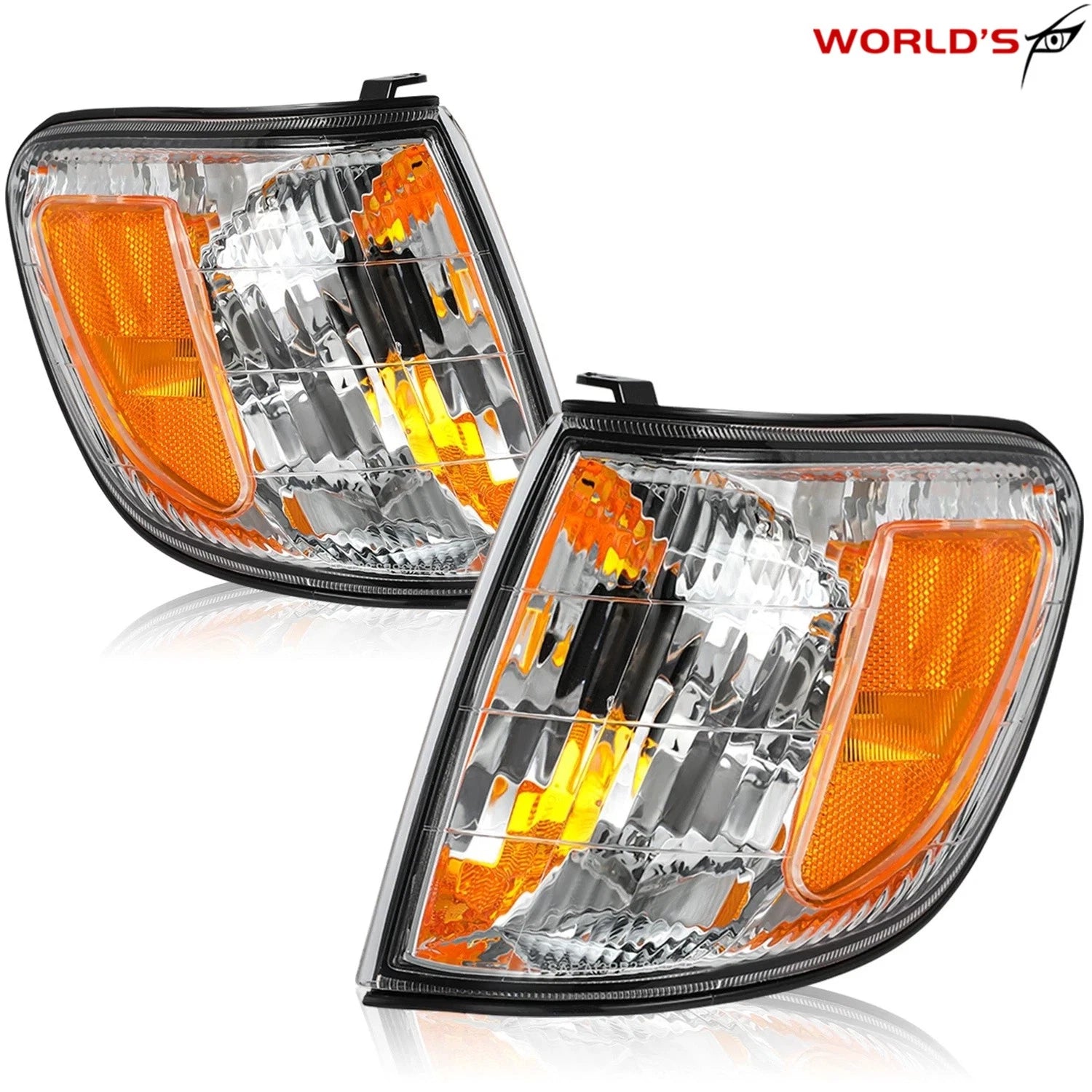 Set of 2 Corner Lights for Subaru Forester (2001–2002) Front Turn Signal