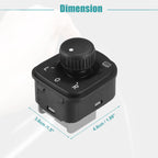Set of 1 Rear View Mirror Remote Control Switch for Volkswagen (2006–2010)