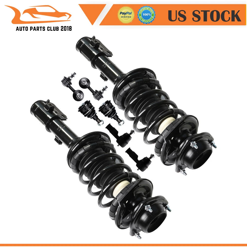 Set of 8 Front Struts Assembly Suspension Kits for Hyundai Accent (2000-2005)