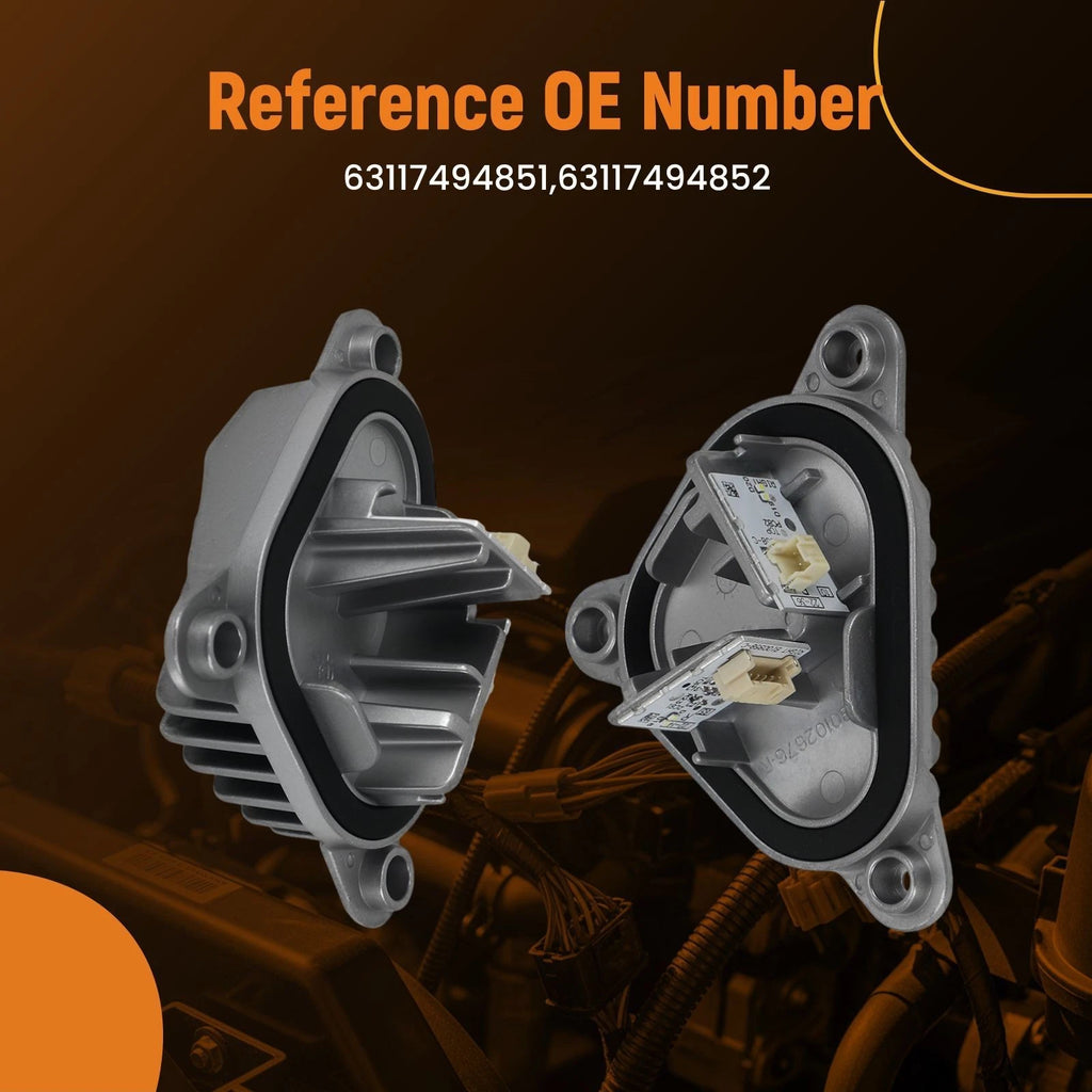 Daytime Running Light Module for BMW F87 M2/F22/F23 (2016–2021) 63117494851 63117494852