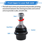 2X Lower Ball Joints for Dodge Durango (2011–2023) No.K500372