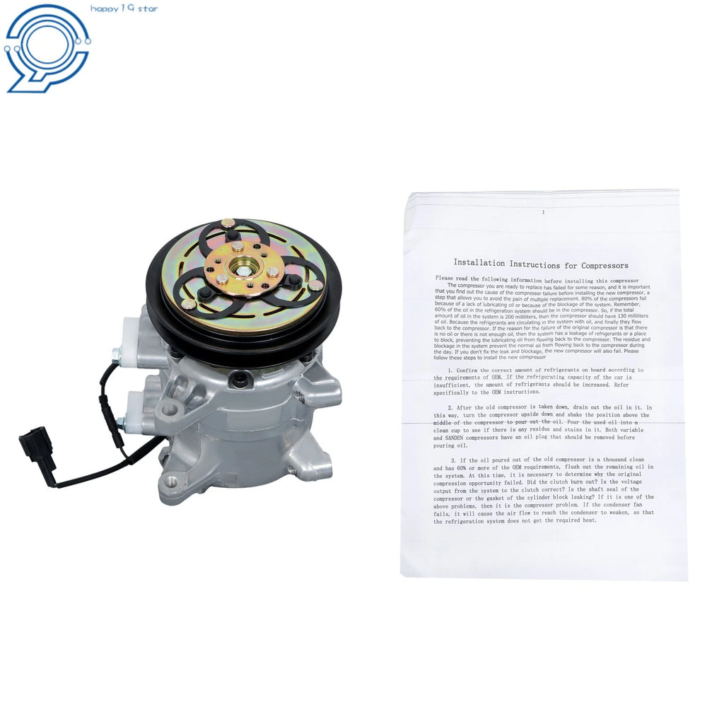 A/C Compressor for Nissan Frontier 2.4L (1998-2002)