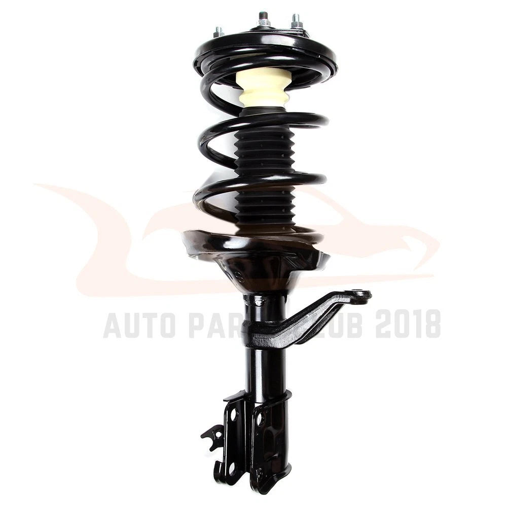 Set of 6 Front Strut with Coil Spring and Outer Tie Rod for Honda CR-V (2002-2006)
