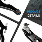 2x Front Lower Control Arms and Sway Bar Links for Toyota Sienna (2011–2013)