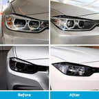 Carbon Fiber Eyelids Eyebrow Headlight Trim for BMW 3 Series F30 (2013–2018)
