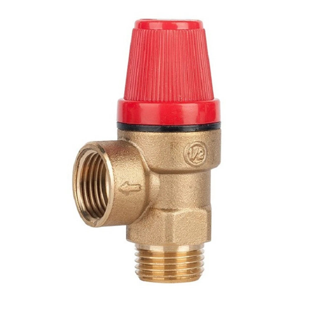12 Inch DN15 Brass Safety Valve for Solar Water Heater (1.5 Bar)
