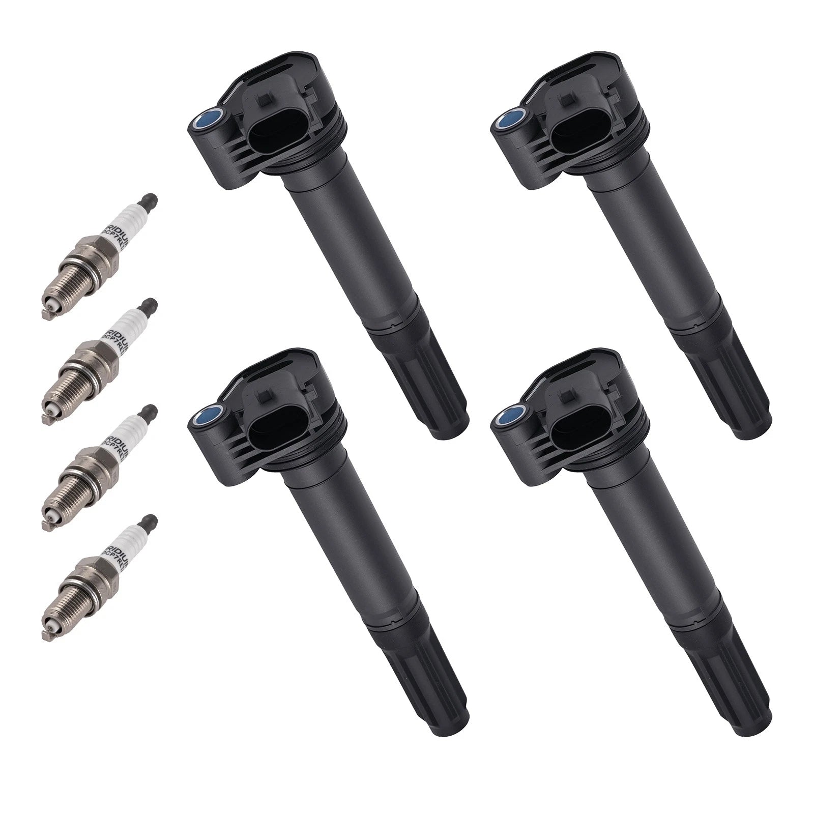 Ignition Coil & Iridium Spark Plug Set for Fiat 500 (2012–2017)