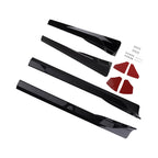 ABS Side Skirt Panel for Tesla Model Y (2021–2024) Black Body Kit Trim