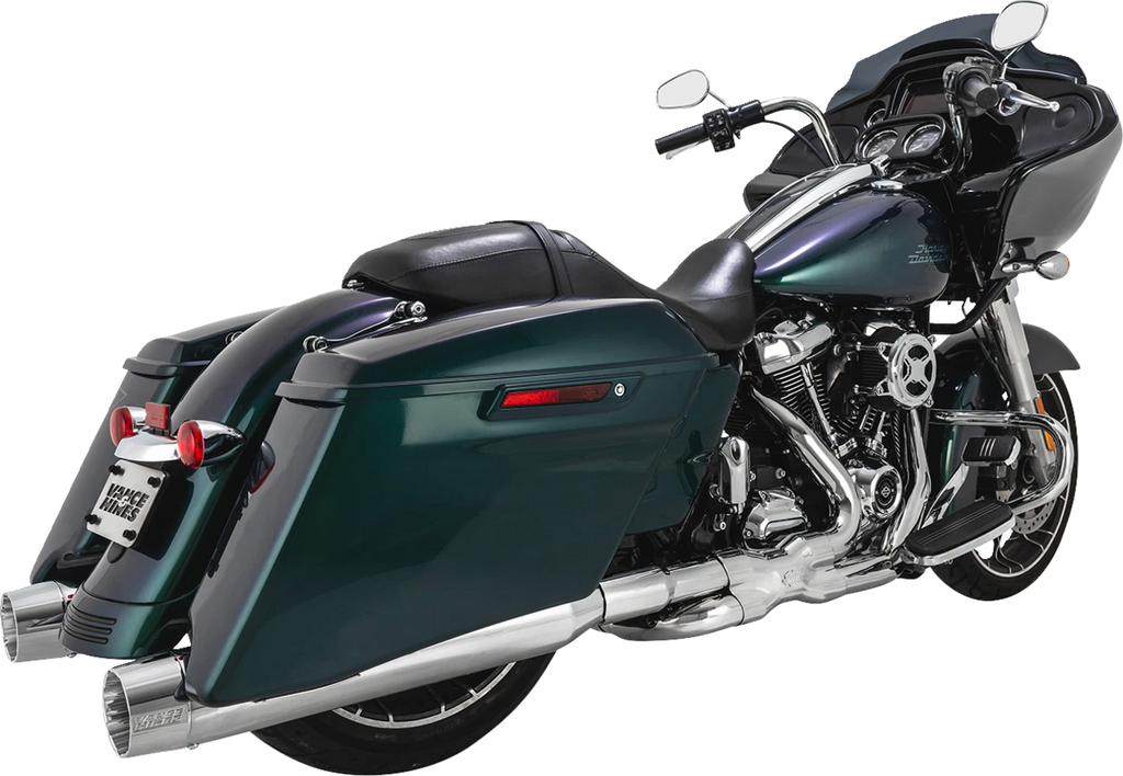 Vance & Hines Blackbird 450 Slip-On Mufflers - Chrome 16792 (2014–2023)