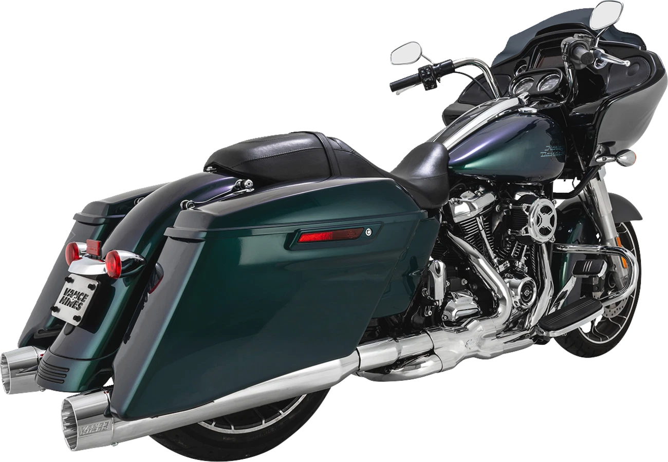Vance & Hines Blackbird 450 Slip-On Mufflers - Chrome 16792 (2014–2023)