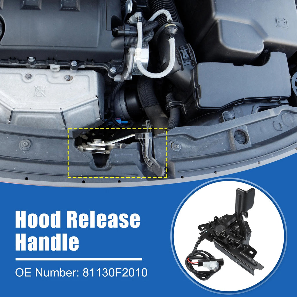 Hood Latch Assembly for Hyundai Elantra (2017–2018) No. 81130F2010