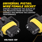 H11 Headlight Low Beam Socket Connector for Make Model