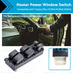 Master Power Window Switch for Toyota Hilux KUN15 KUN26 GGN25 (2011–2015)