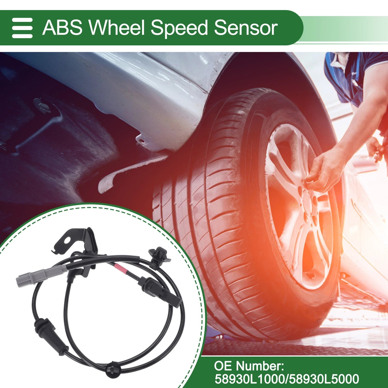 ABS Wheel Speed Sensor No. 58930L1000 for Hyundai Sonata (2011–2014)