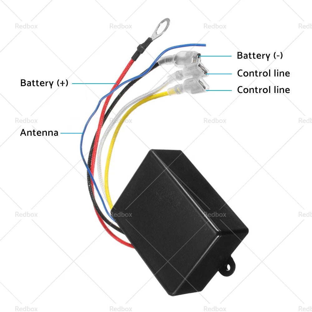 500A 12V HD Electric Contactor Winch Solenoid for 4x4 Recovery
