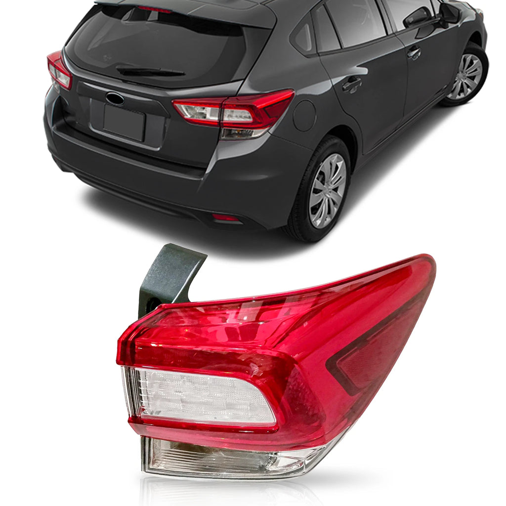Right Side Tail Light for Subaru Impreza, Crosstrek (2017–2019)