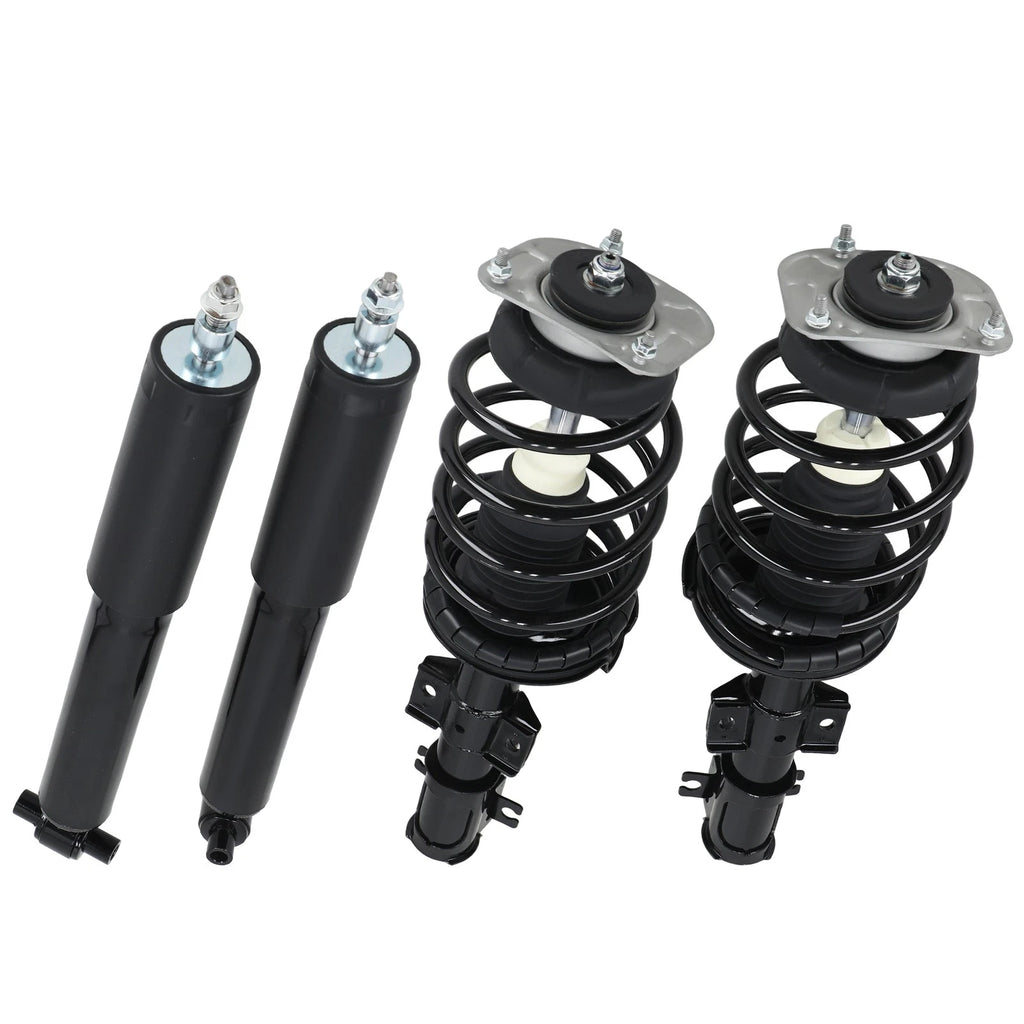 Set of 4 Struts with Coil Springs for Volvo S60 S80 V70 (2001–2010)
