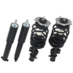 Set of 4 Struts with Coil Springs for Volvo S60 S80 V70 (2001–2010)