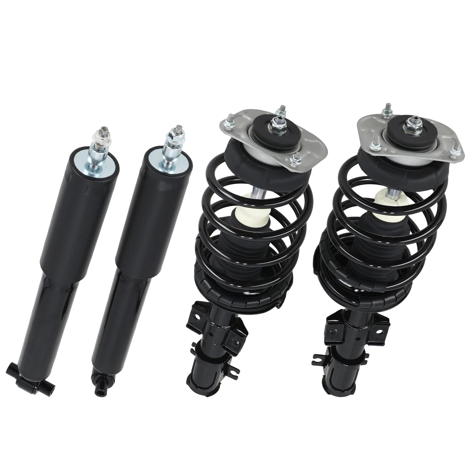 Set of 4 Struts with Coil Springs for Volvo S60 S80 V70 (2001–2010)