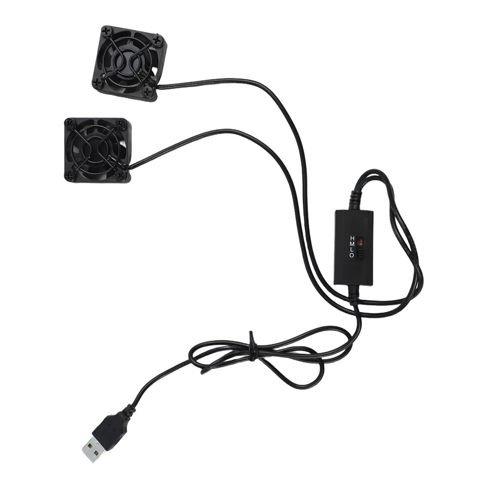 Portable USB Fan 40mm with 3 Speeds for Laptops and Devices