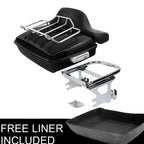 Chopped Trunk Backrest Rack for Harley Touring Road Glide King (1997–2008)