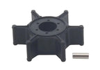 Water Pump Impeller with Pin for Yamaha 2 Stroke 4-5 HP Outboard (6E0-44352-00)