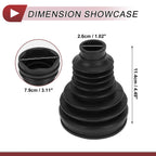 Inner CV Joint Boot Kit with Clamps for BMW X5 (2014–2018) - 31607608095