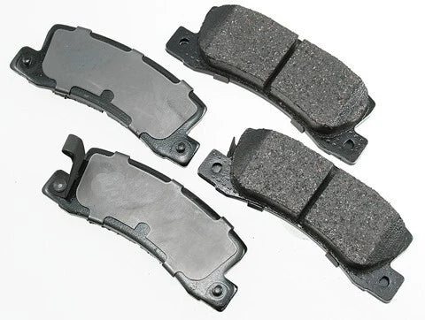Set of 4 Rear Disc Brake Pads for Toyota Camry Celica Lexus ES250 ES300 (Akebono ProACT)